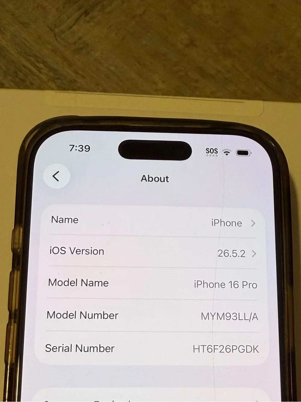 Unlocked Apple iPhone 16 Pro Black- 128GB - MYMC3LL/A